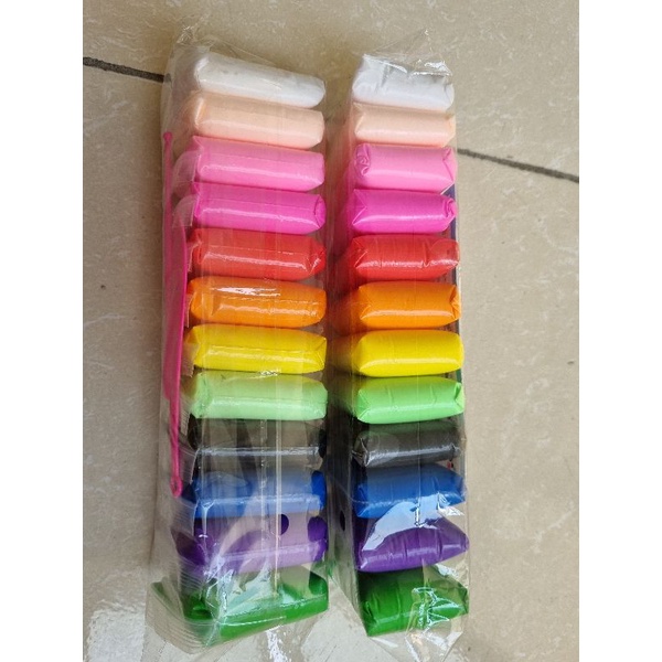 Bịch 12 cục đất nặn nhiều màu siêu nhẹ cho bé thỏa sức sáng tạo