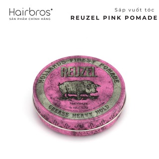 Sáp vuốt tóc reuzel pink pomade - oil based pomade - 35gr / 113gr / 340gr