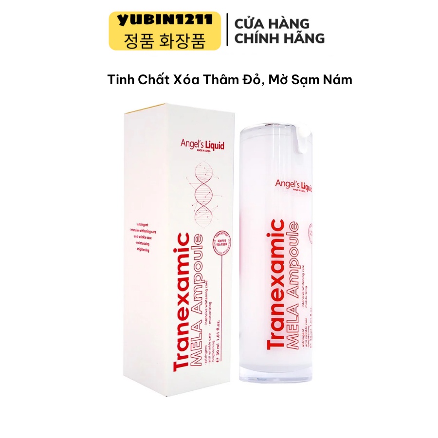 Tinh Chất Giảm Nám Chuyên Sâu Angel's Liquid Tranexamic Mela Ampoule 30ml