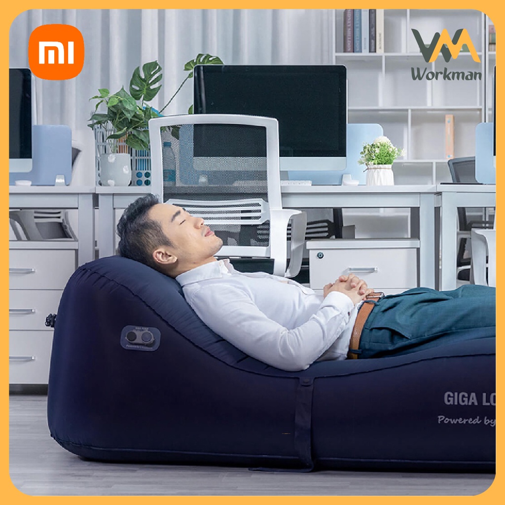 Giường Ngủ Trưa Văn Phòng, Bơm Hơi Tự Động GIGA LOUNGER, Giường Nghỉ Trưa Cho Dân Văn Phòng, Cắm Trại - HÀNG CHÍNH HÃNG