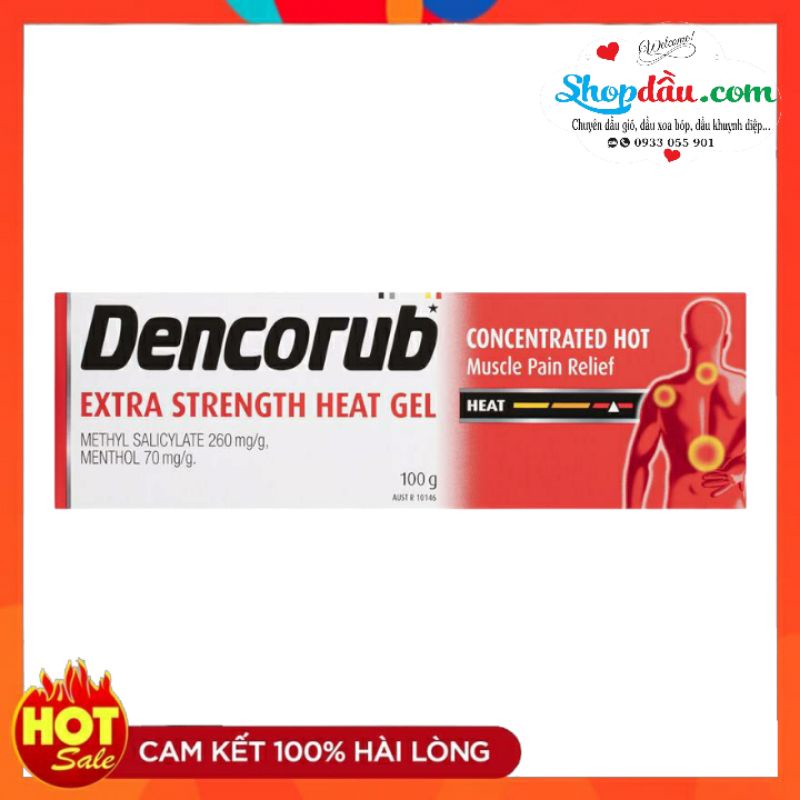 Dầu xoa bóp Dencorub Heat Gel