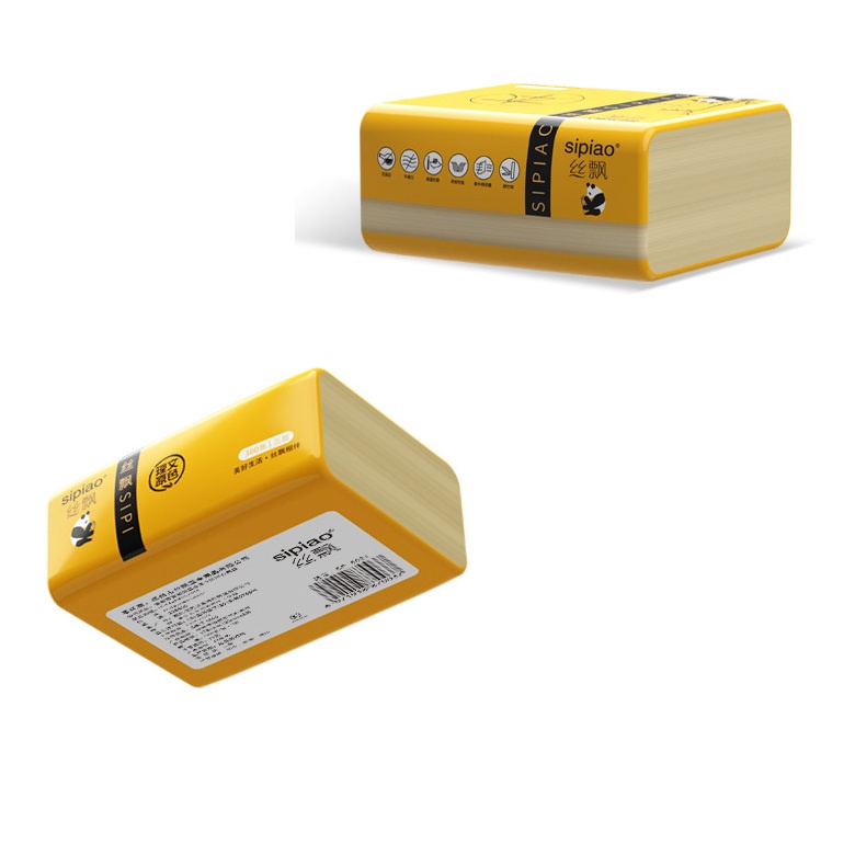 Khăn giấy ăn gấu trúc sipiao 300 tờ 3 lớp Gôn đồ chơi