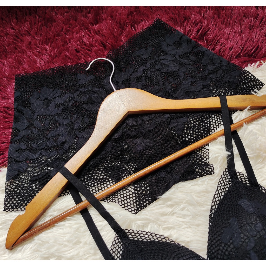 Set Bra - Bralette ren sexy không gọng, mút mỏng - Màu đen - NY35 | BigBuy360 - bigbuy360.vn