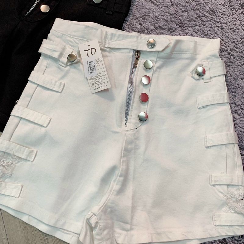 [Mã FAXANH55 giảm 10K đơn 50K] Quần kaki short 6 nút kèm đai hai bên | BigBuy360 - bigbuy360.vn