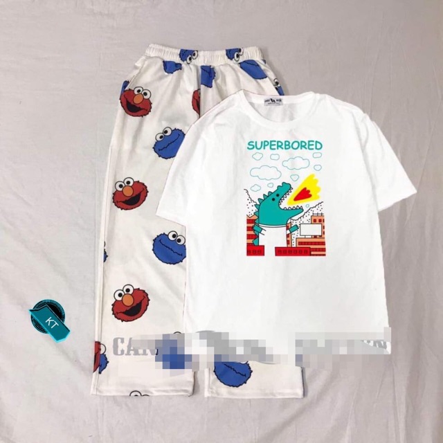 Sét áo + quần hoạt hình KHB865 6668 6668 siêu đẹp