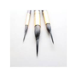 Bộ 3 Cây Cọ Vẽ Taklon/Squirrel Fat Liner BMHS0006- COLORMATE