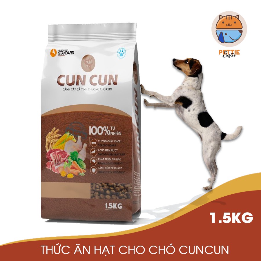 Thức ăn hạt cho Chó Cuncun - Hàng chính hãng