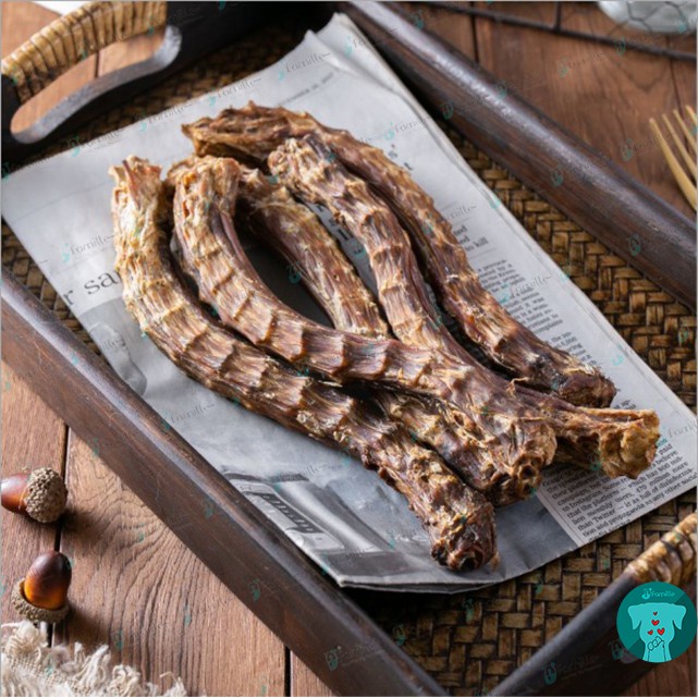 [TOP 1 SHOPEE]Cổ Vịt Sấy Khô JFamille, Snack Gặm Sạch Răng, Chăm Sóc Răng Miệng, Treat Thưởng Dinh Dưỡng. JF37