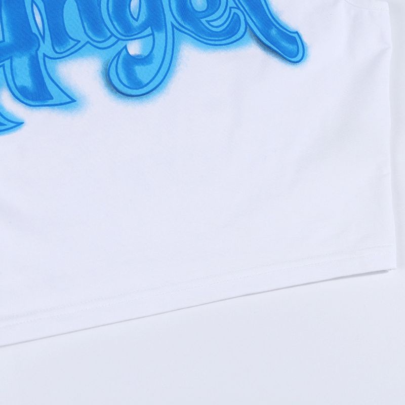 Áo Thun Croptop Tay Ngắn Cổ Tròn In Hình Thiên Thần Vui Nhộn Thời Trang Mùa Hè Cho Nữ