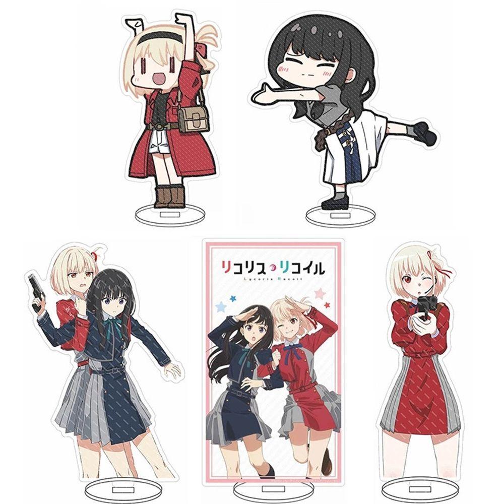 Mmluck Giá Đỡ Acrylic Sưu Tầm Chisato Nishikigi Quà Tặng Cho Người Hâm Mộ Takina Cosplay Lycoris Recoil