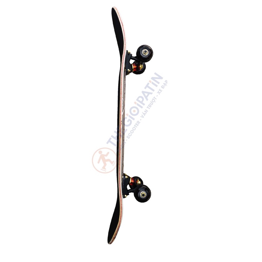 Ván Trượt  Thể Thao Skateboard  [ Centosy 3108 GD-1 ] Màu Đen Trắng, Thiết  Kế Mặt Nhám Chống Trơn Trượt