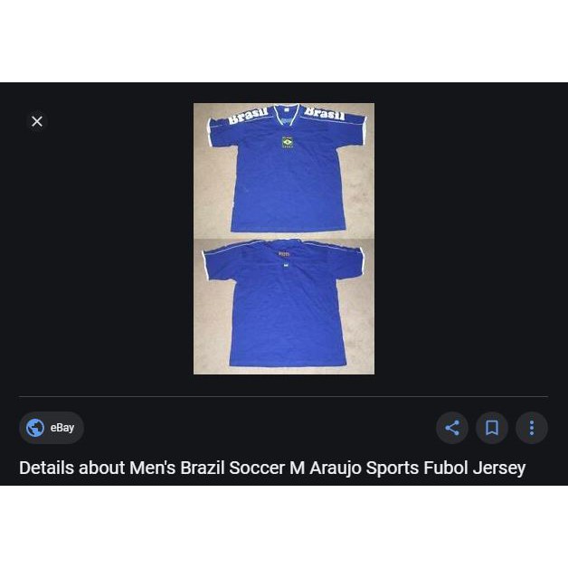 [VINTAGE] Áo đầm thun Mỹ đội bóng Brasil thêu cực xịn oversize | BigBuy360 - bigbuy360.vn