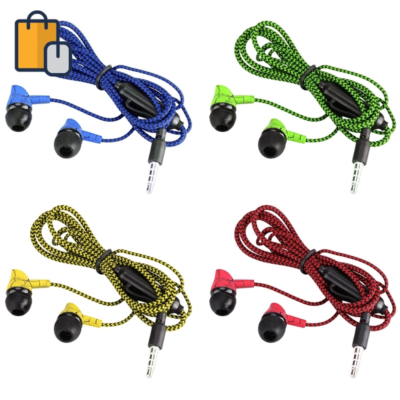 Tai Nghe Nhét Tai Jack 3.5mm Âm Thanh Sống Động Cho Điện Thoại Mp3 Mp4 Udyou