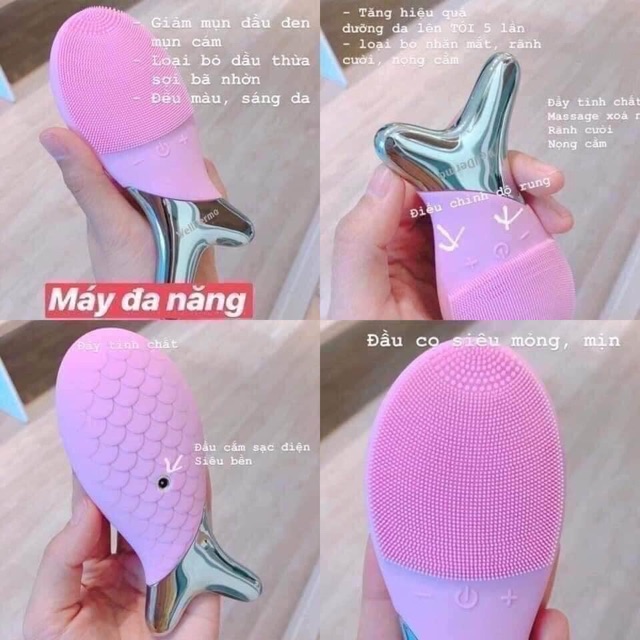 Máy Rửa mặt Con Cá Wellderma | BigBuy360 - bigbuy360.vn