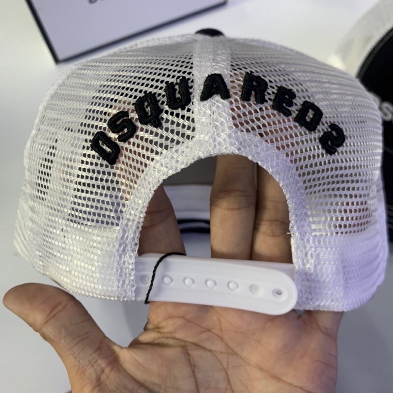 [VIDEO + ẢNH THẬT] ⚡ Mũ Lưỡi Trai Nam Chữ Nổi Gáy Lưới - Nón Lưỡi Trai DSQ - ICON Cao Cấp - Có Tặng Kèm Hộp