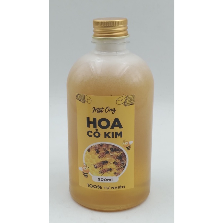 Mật ong hoa cỏ kim 100% nguyên chất - cam kết mật ong thật