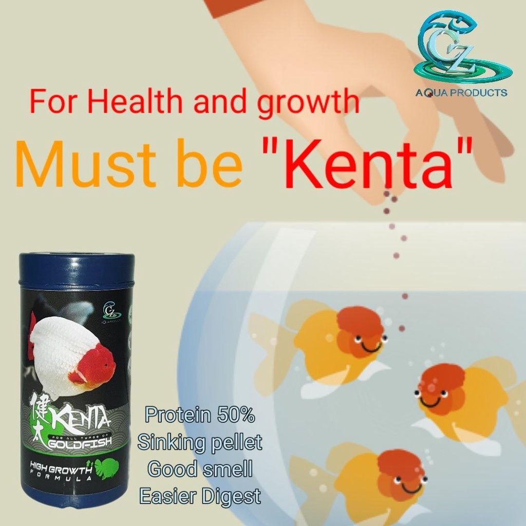 Cám Kenta High Growth 180g - Siêu Tăng Trưởng 50% Protein (Hàng Công Ty)