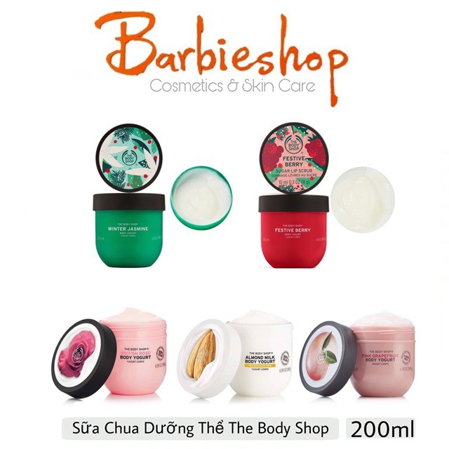 Kem Sữa Chua Dưỡng Thể The Body Shop Body Yogurt - 200ml