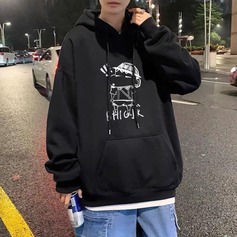 Áo hoodie Shin đội mũ BHIQ TTA669