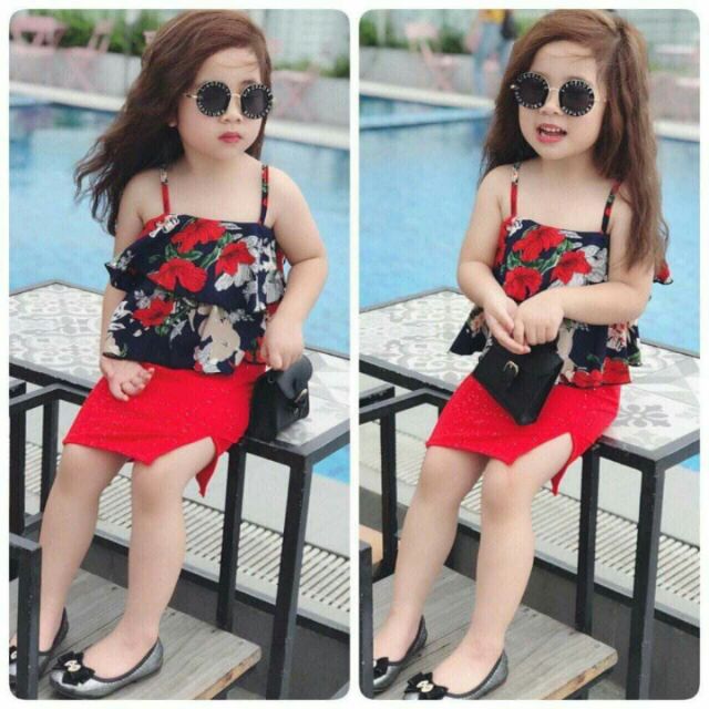 Set  váy  cho  hồng  vy