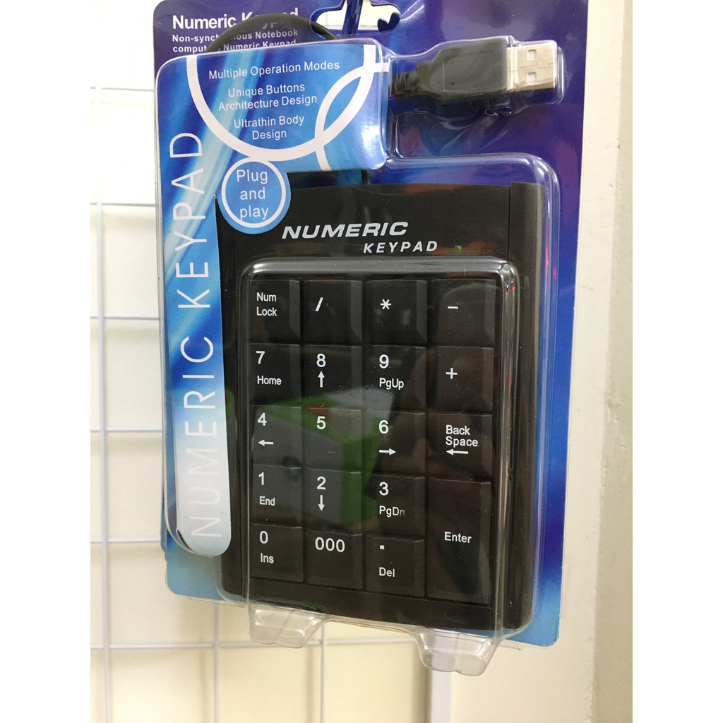 Bàn Phím Số Cho Máy Tính, Bàn Phím Phụ - HomeComputer