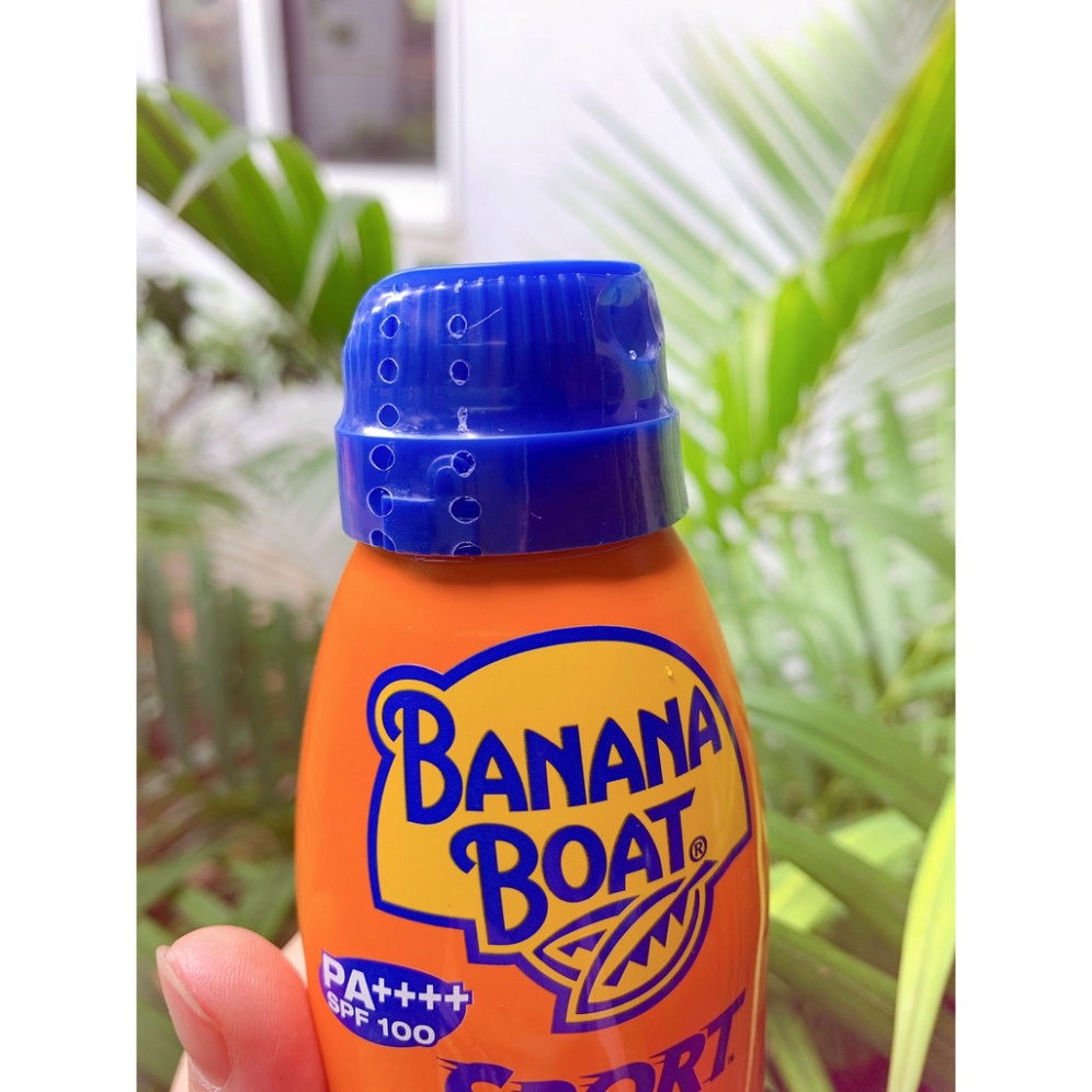Xịt Chống Nắng Banana Boat Sport ultra Thể Thao SPF100 PA++++ 170G-90ML