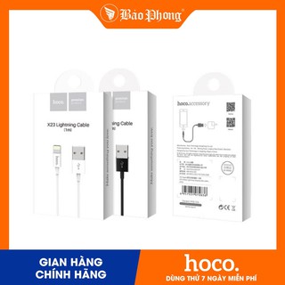 Dây Cáp sạc IP Ho co X23 L / 1M