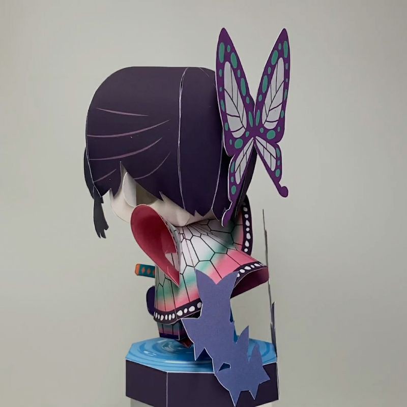 Mô hình giấy anime Kochou Shinobu