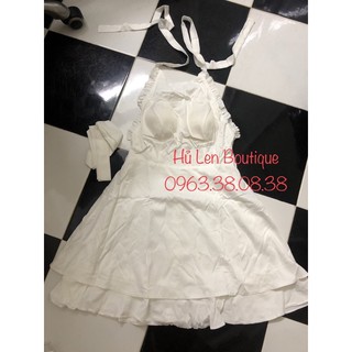 JUMPSUIT CỔ YẾM HỞ LƯNG (KÈM HÌNH THẬT)