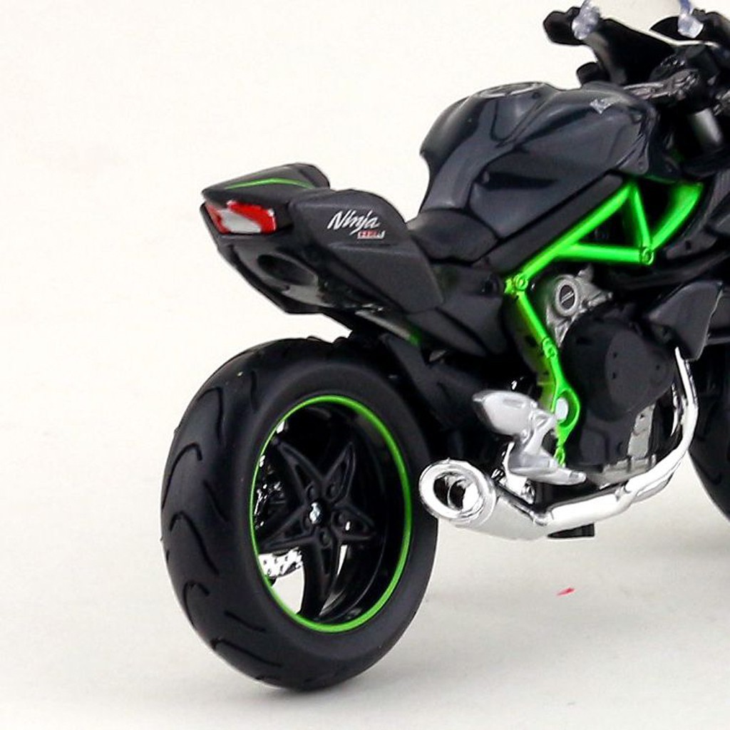 Mô Hình Xe Mô Tô Kawasaki H2R Tỉ Lệ 1:18