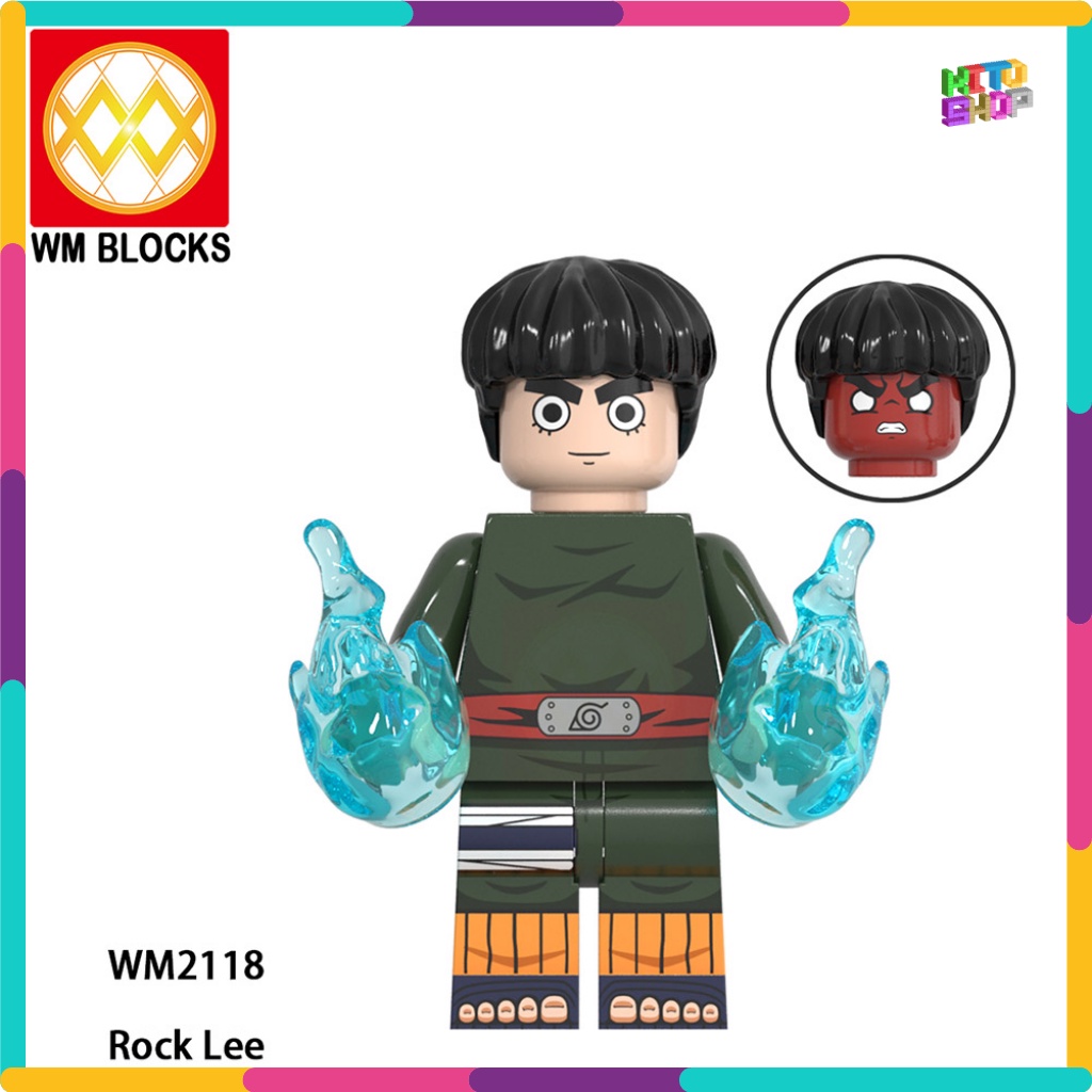 Đồ Chơi Xếp Hình Lego Minifigures Mô Hình Nhân Vật Naruto Nhiều Mẫu Kakashi Minato Sasuke WM6109