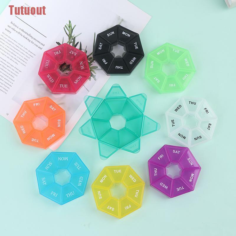 Hộp nhựa đựng thuốc 7 ngày tiện dụng