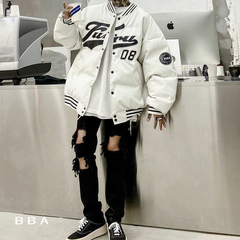 Áo Phao Bóng Chày Siêu Dày Unisex