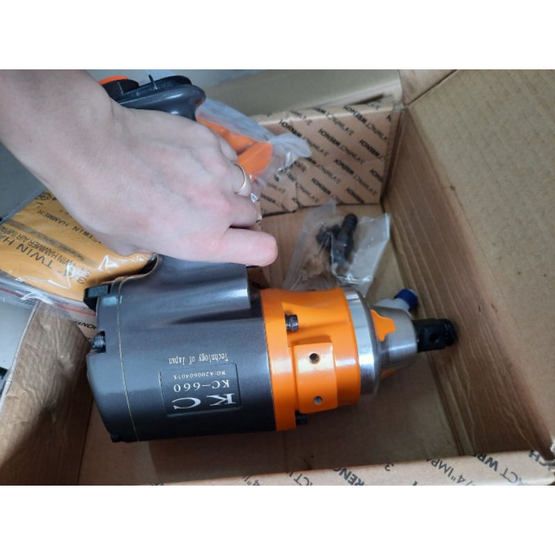 Súng bắn bulong 3/4 inch KC660, súng siết bulong 3/4", súng mở ốc bulong kc660