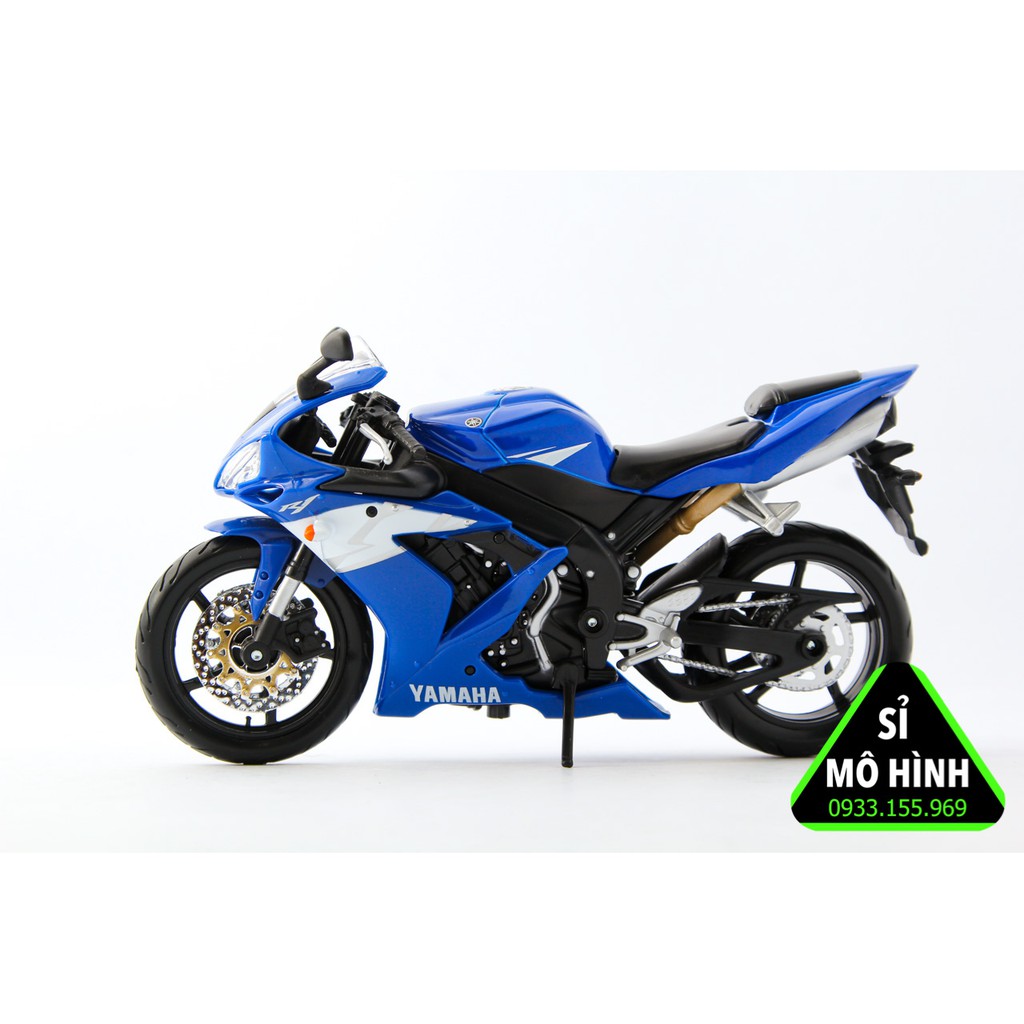 [ Sỉ Mô Hình ] Mô hình xe mô tô Yamaha R1 1:12