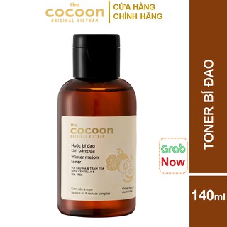 Nước bí đao cân bằng da Cocoon 140ml (Winter melon toner)