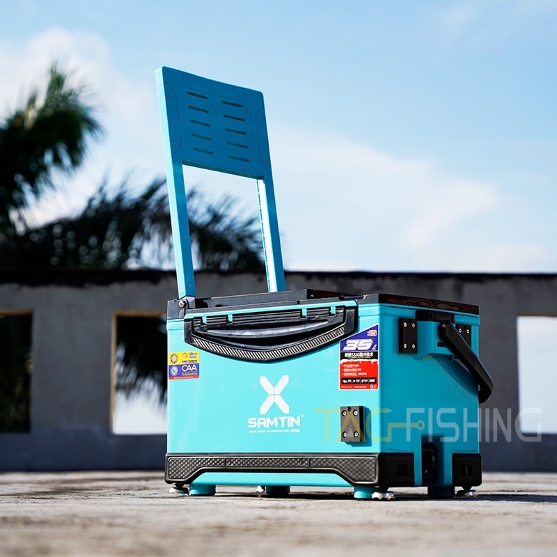 Thùng Xsamtin 35L promax xanh ngọc