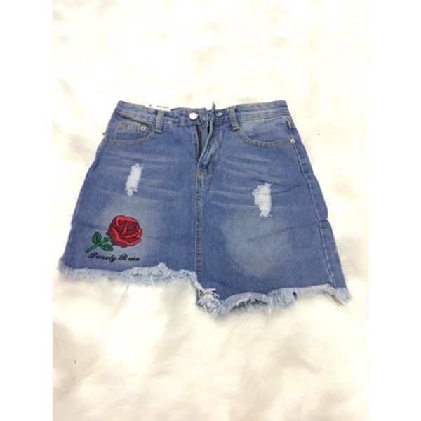 Chân váy jean quảng châu xả kho giá sock 35k | BigBuy360 - bigbuy360.vn