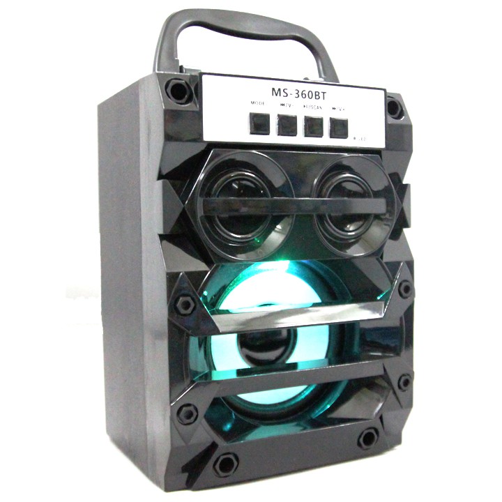 Loa gỗ Bluetooth xách tay MS-360BT