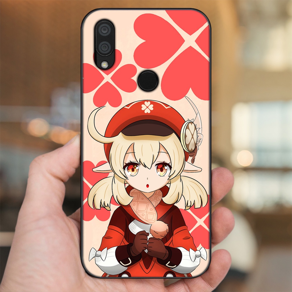 Ốp lưng Xiaomi Redmi 7 viền đen in hình Klee Genshin Impact