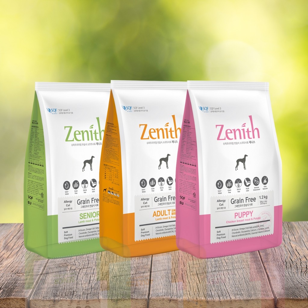 3kg Thức ăn hạt mềm cho chó Zenith Puppy/ Adult/ Senior Hàn Quốc