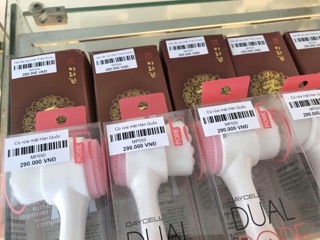Cọ rửa mặt cầm tay 2 đầu