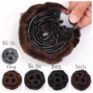 Búi hoa tóc giả