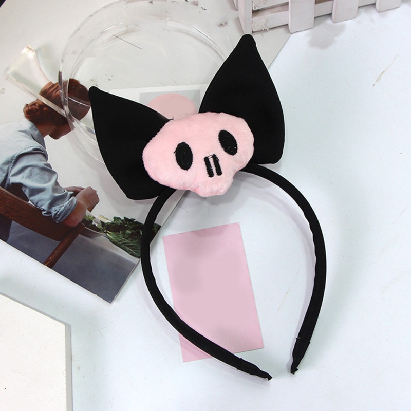 Băng Đô Cài Tóc Hình Đầu Lâu Hóa Trang Halloween Dễ Thương Cho Nữ