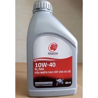 Dầu nhớt xe máy idemitsu ma 10w40 0.8l
