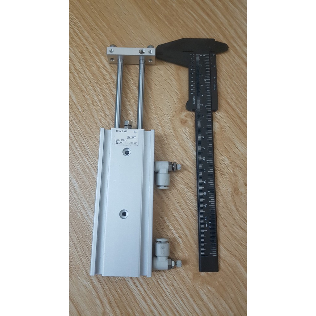 Xi lanh 2 ty   SMC CXSM10-60  hành trình 6cm + Tặng đầu nối | BigBuy360 - bigbuy360.vn