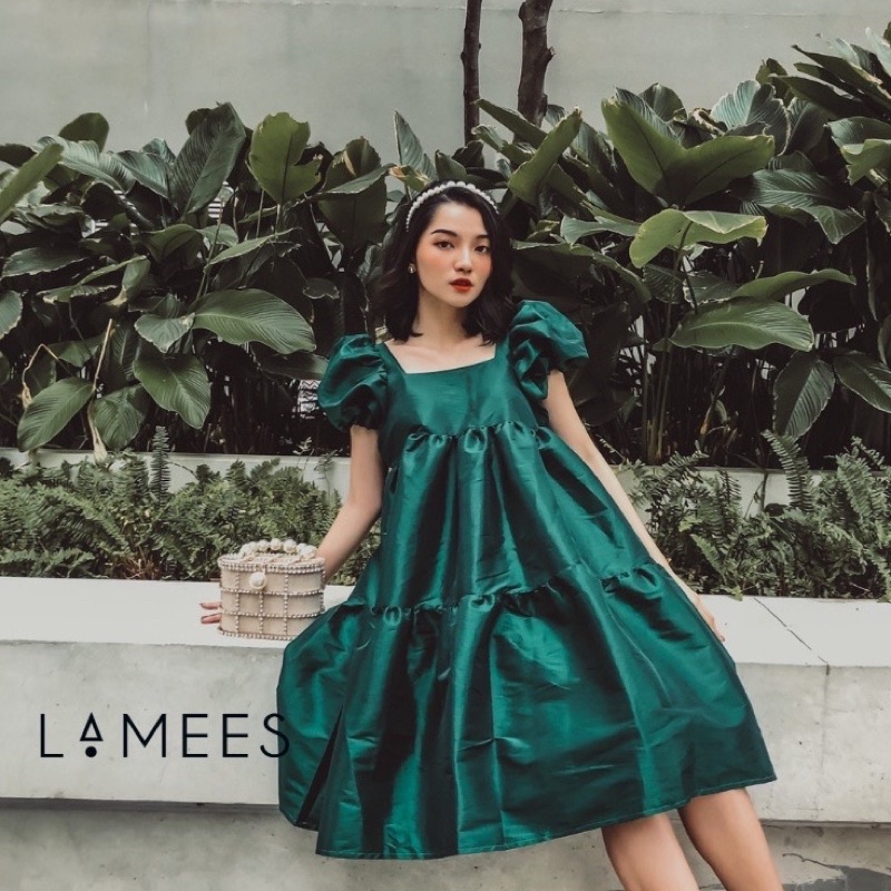 VÁY BABYDOLL TAY PHỒNG DÁNG XÒE
