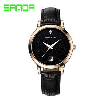 Đồng hồ nữ Sanda dây da thời trang