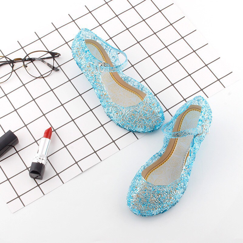 E156 Giày búp bê pha lê công chúa Elsa 💎💎💎cực chất dành cho bé gái thương hiệu NNJXD