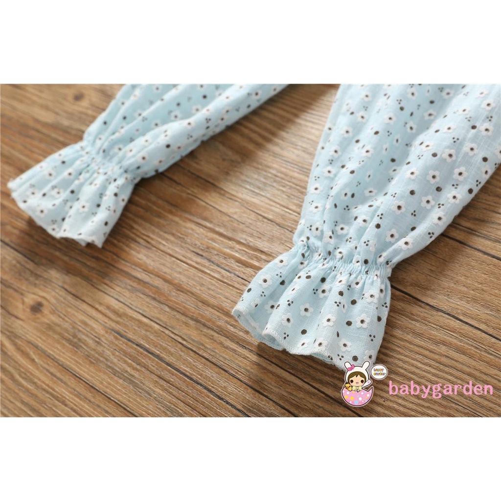 Quần Dài In Hoa Cho Bé Gái